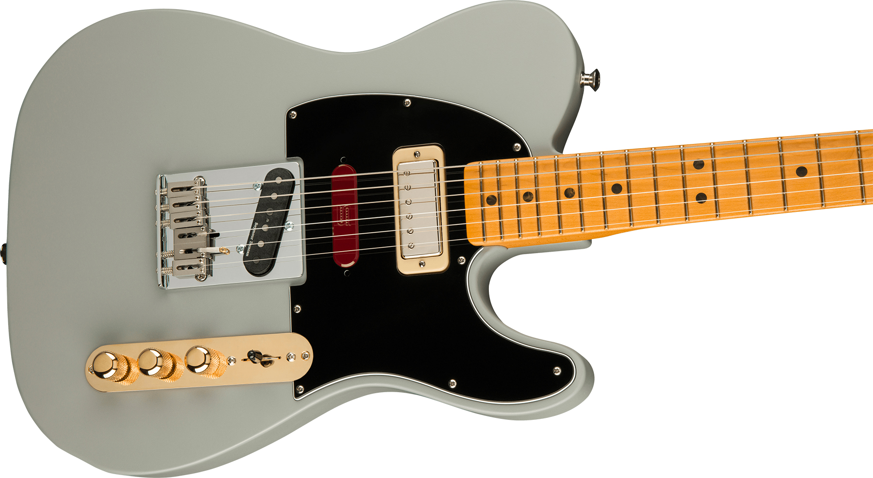 Fender Brent Mason Tele Signature Usa Ssh B-bender Mn - Primer Gray - Televorm elektrische gitaar - Variation 2