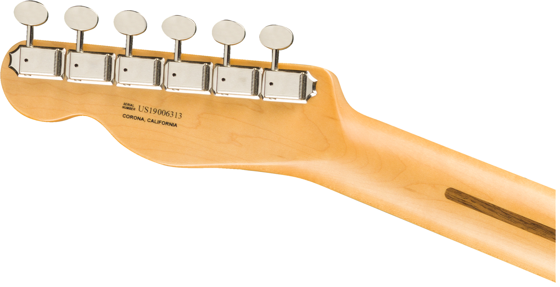 Fender Britt Daniel Tele Thinline Signature Ss Mn - Amarillo Gold - Semi hollow elektriche gitaar - Variation 3