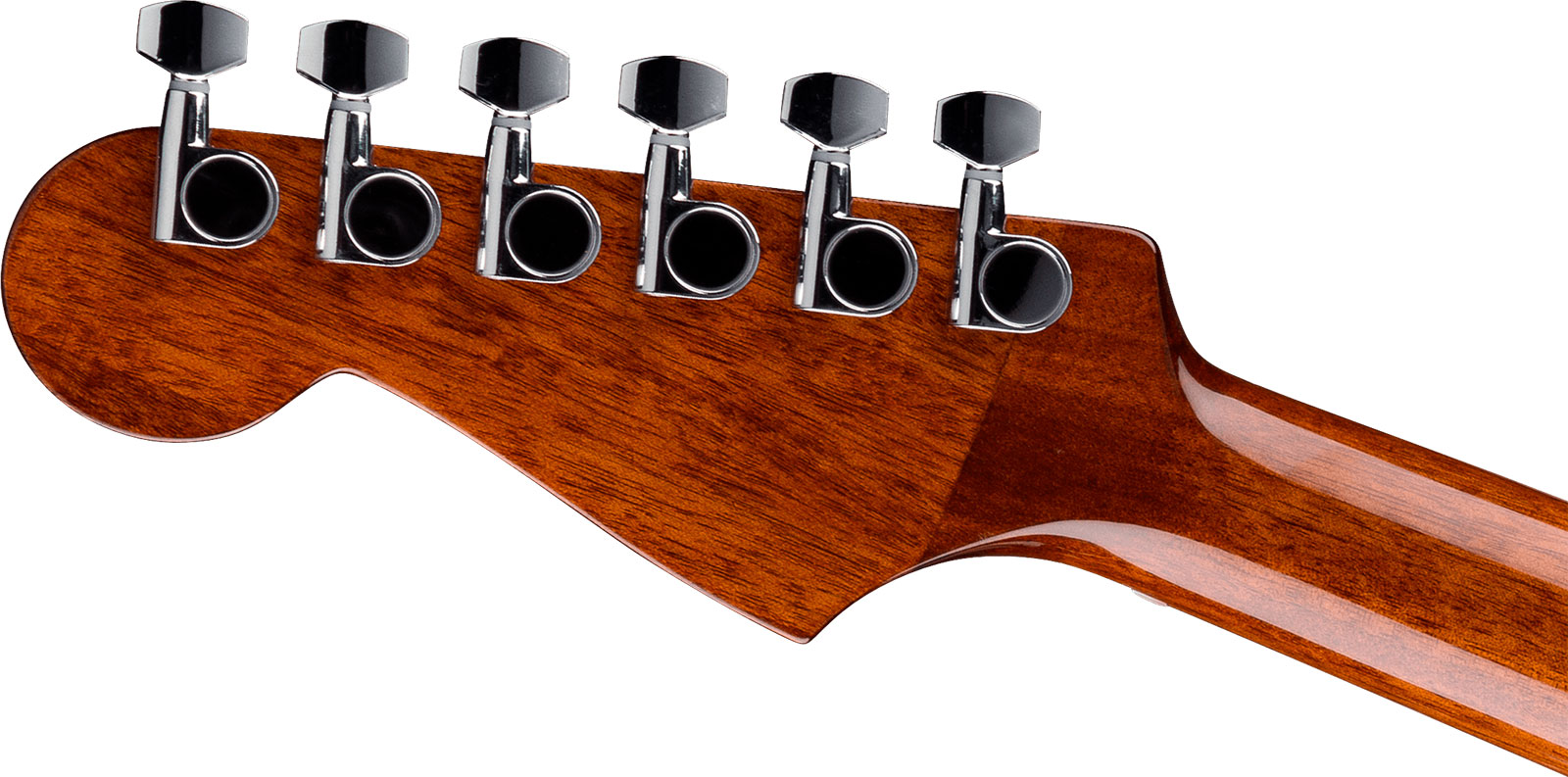 Fender California Standard Redondo Mini Epicea Sapele Noy +housse - Black - Folk gitaar - Variation 3