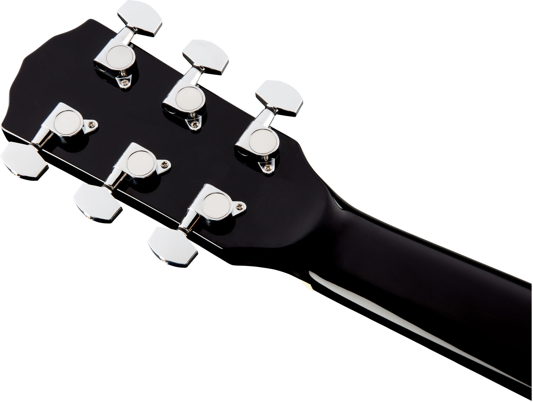 Fender Cd-60sce Dreadnought Cw Epicea Acajou Wal - Black - Elektro-akoestische gitaar - Variation 4