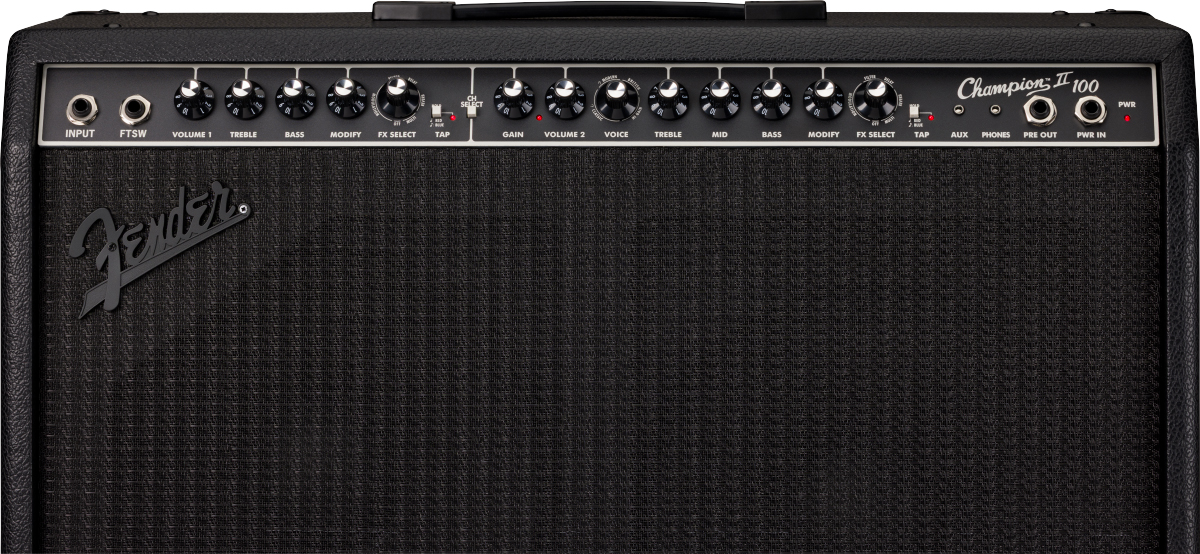 Fender Champion Ii 100  Ltd 100w 2x12 Blackout - Combo voor elektrische gitaar - Variation 2