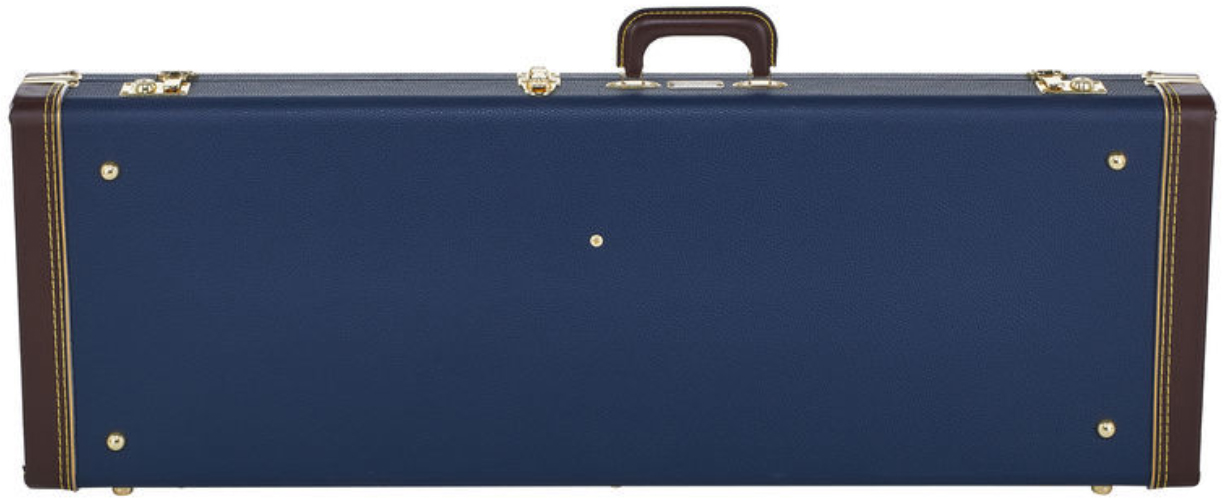 Fender Classic Wood Strat/tele Electric Guitar Case Bois Navy Blue - Tas voor Elektrische Gitaar - Variation 1