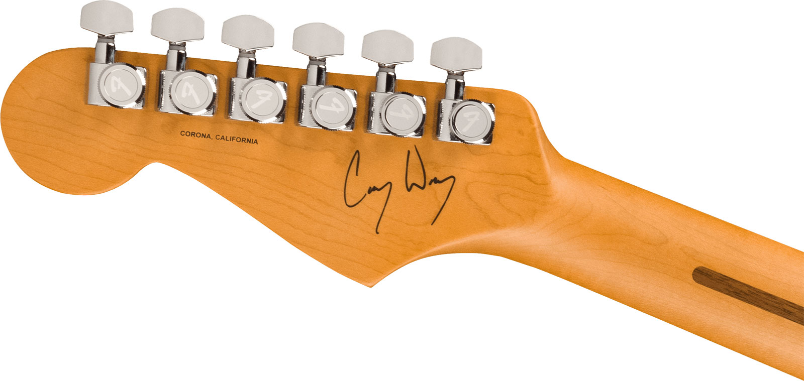Fender Cory Wong Strat Ltd Signature Usa Stss Trem Rw - Daphne Blue - Elektrische gitaar in Str-vorm - Variation 3