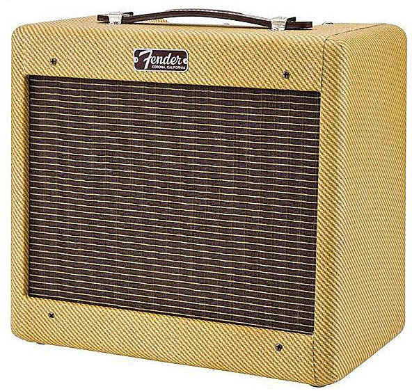 Fender 1957 Custom Champ 5w 1x8 Lacquered Tweed 2016 - Combo voor elektrische gitaar - Main picture