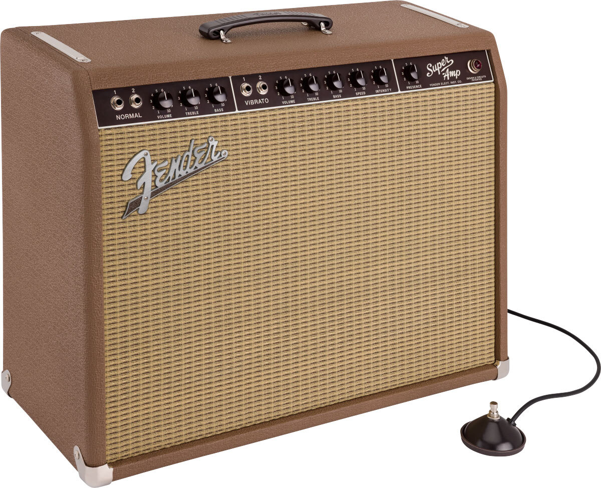 Fender 62 Super Amp American Vintage Usa 40w 2x10 6l6 - Combo voor elektrische gitaar - Main picture