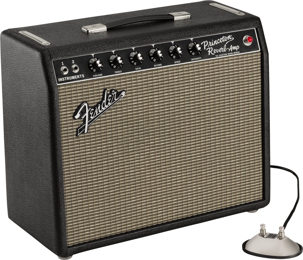 Fender '64 Custom Princeton Reverb Vintage Pro Tube 12w 1x10 - Combo voor elektrische gitaar - Main picture