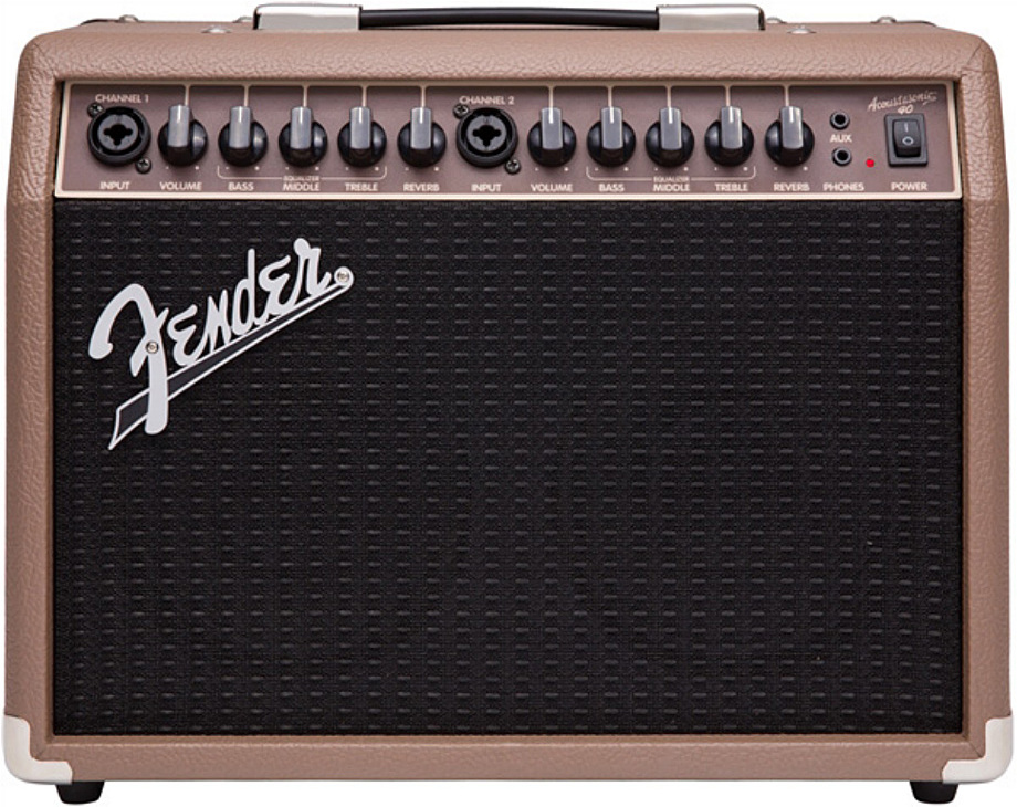 Fender Acoustasonic 40w 2x6.5 - Combo voor akoestische gitaar - Main picture