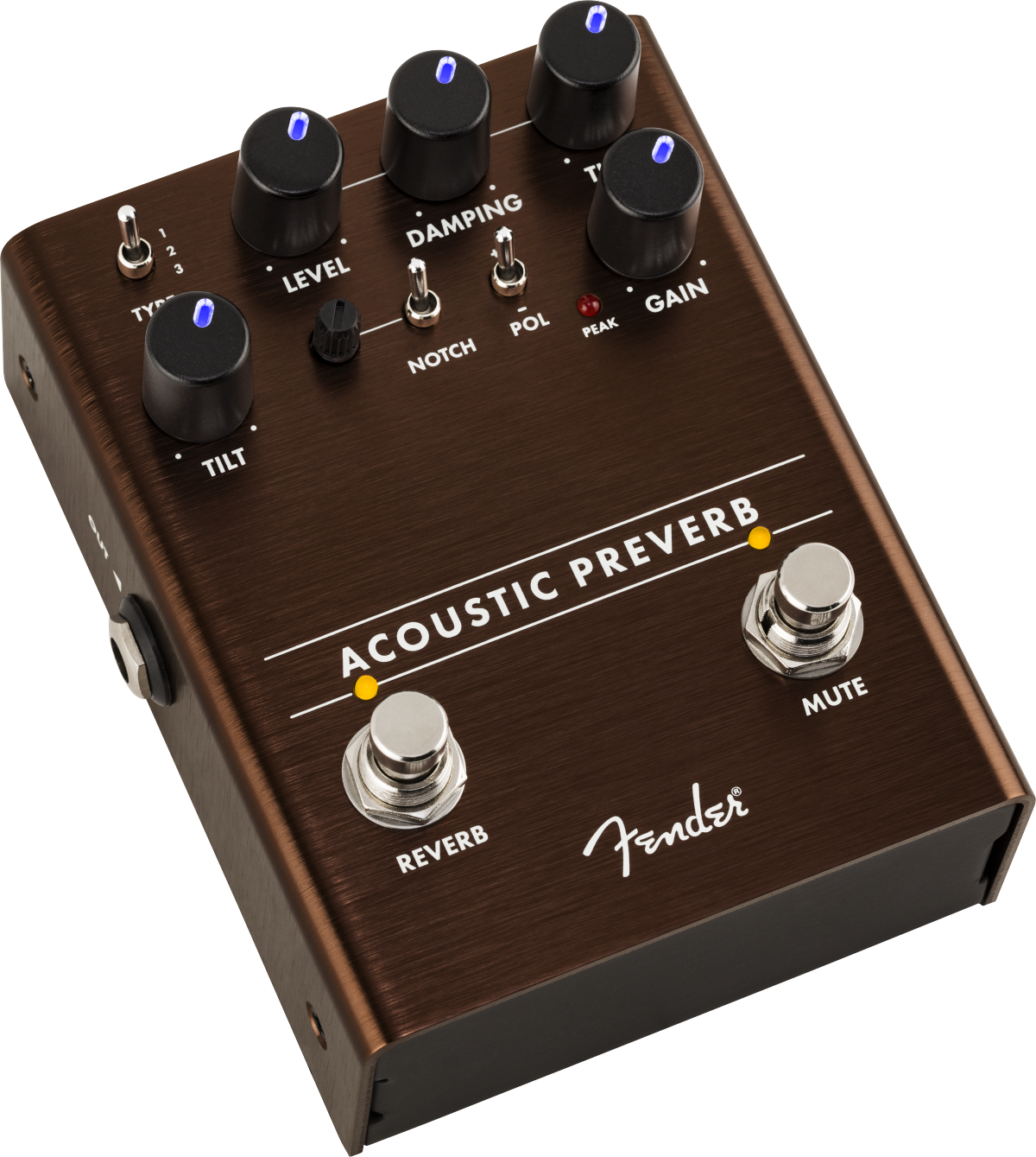 Fender Acoustic Preverb - Reverb/delay/echo effect pedaal - Main picture