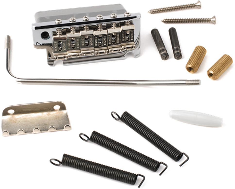 Fender American Standard Strat Tremolo Bridge Assembly ('08-present) - Volledige vibrato - Main picture