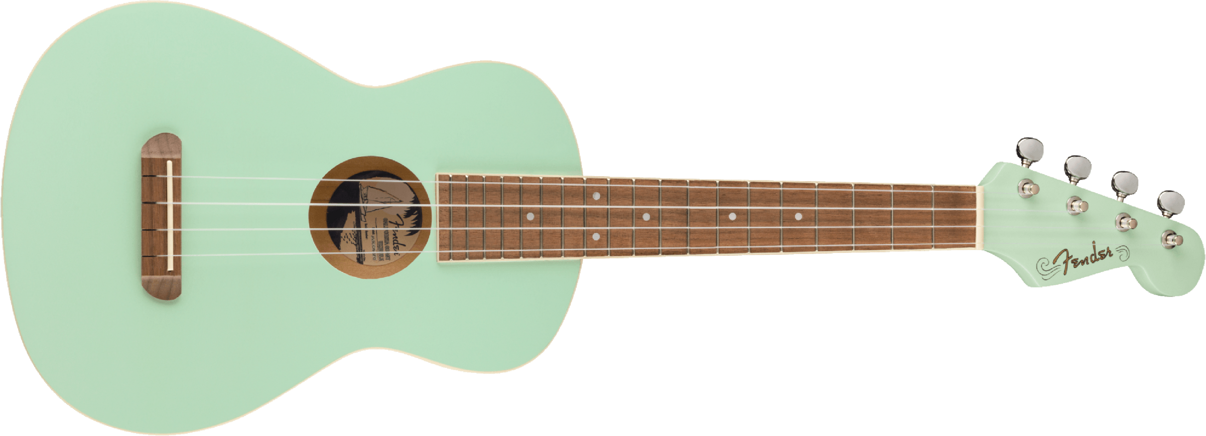 Fender Avalon Tenor Wal - Surf Green - Ukulele - Main picture