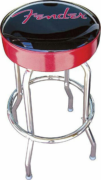 Fender Barstool Black & Red - 24in - Stoel - Main picture