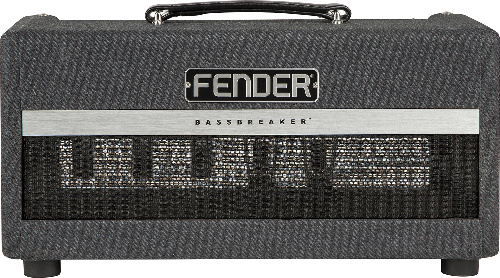 Fender Bassbreaker 15 Head 15w Gray Tweed - Gitaarversterker top - Main picture