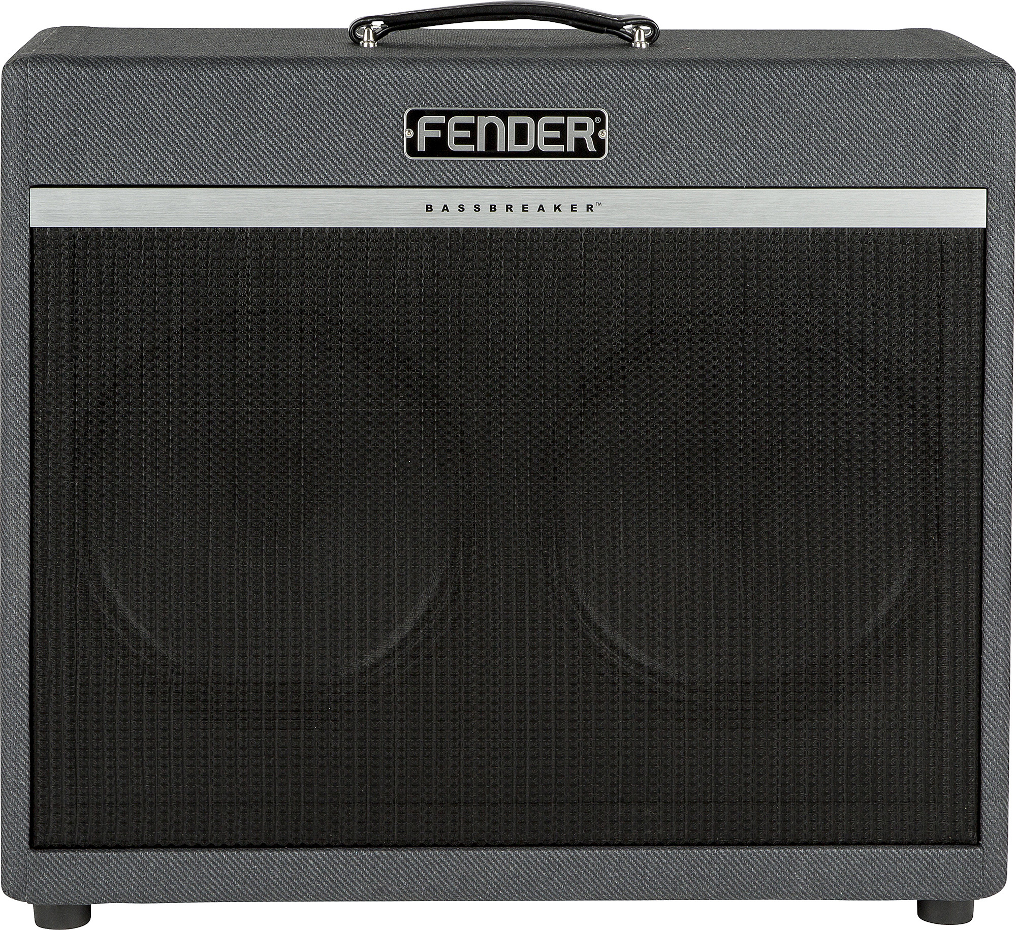 Fender Bassbreaker Bb-212 Enclosure 2x12 140w 16 Ohms Gray Tweed - Elektrische gitaar speakerkast - Main picture