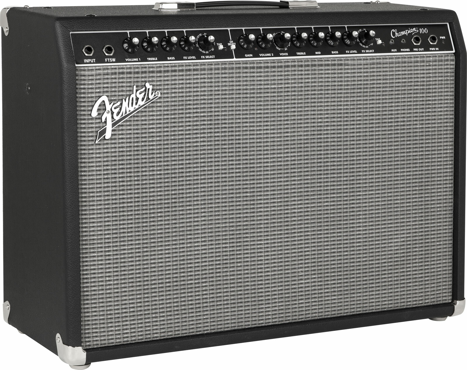 Fender Champion 100 100w 2x12 Black - Combo voor elektrische gitaar - Main picture