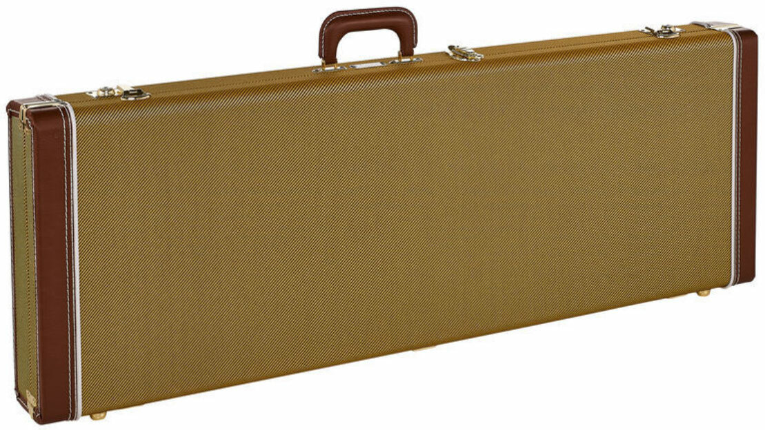 Fender Classic Series Wood Guitar Case Strat/tele Tweed - Elektrische gitaarkoffer - Main picture