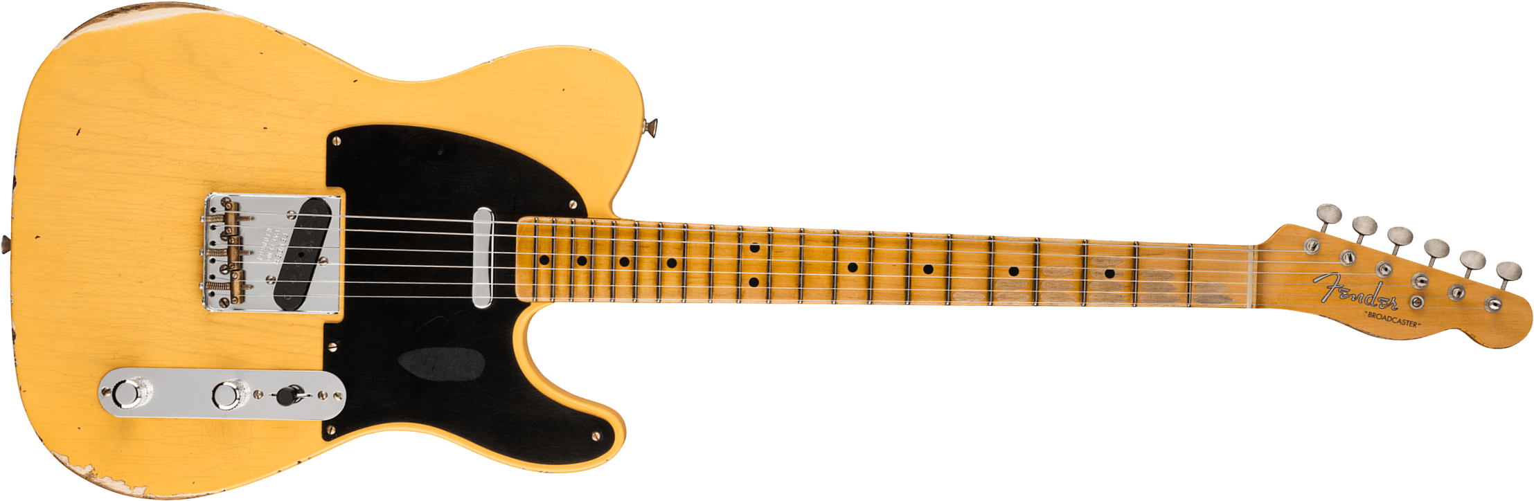Custom Shop 70th Anniversary Broadcaster Ltd relic aged nocaster