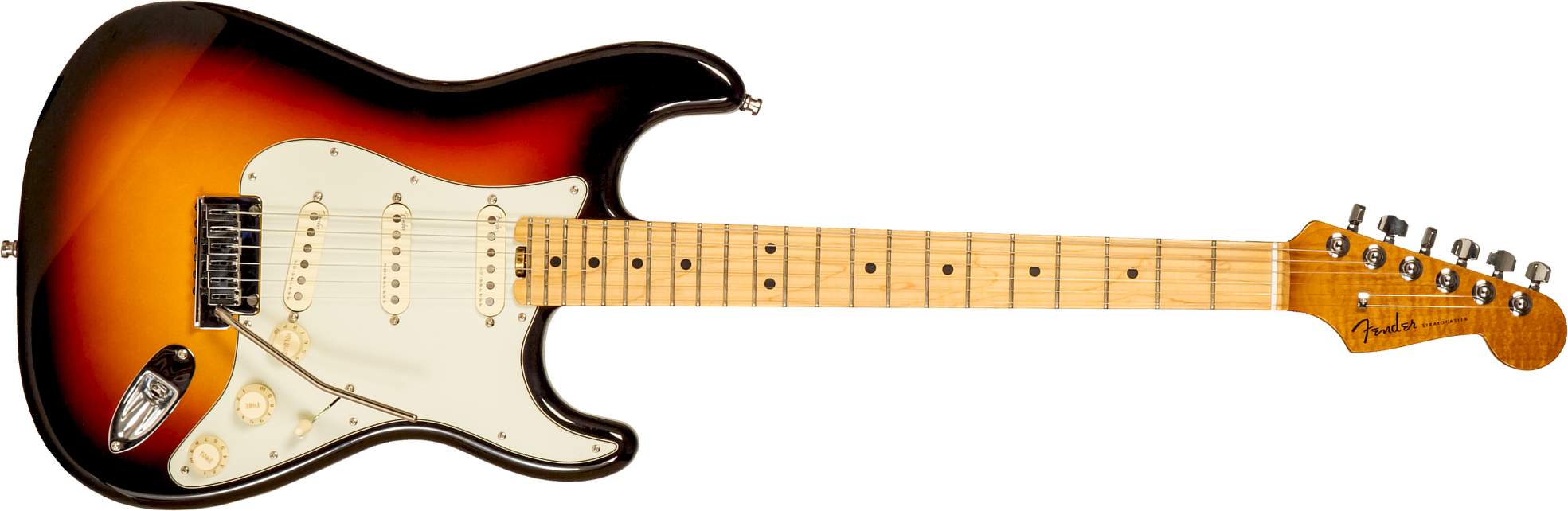 Fender Custom Shop Strat Elite 3s Trem Mn #xn15588 - Nos 3-color Sunburst - Elektrische gitaar in Str-vorm - Main picture