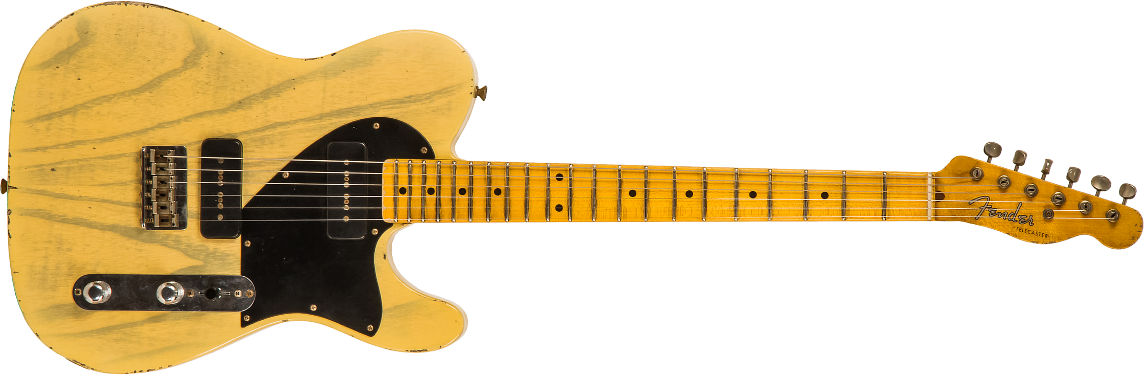 Fender Custom Shop Tele 1950 Masterbuilt J.smith Mn #r116221 - Relic Nocaster Blonde - Televorm elektrische gitaar - Main picture