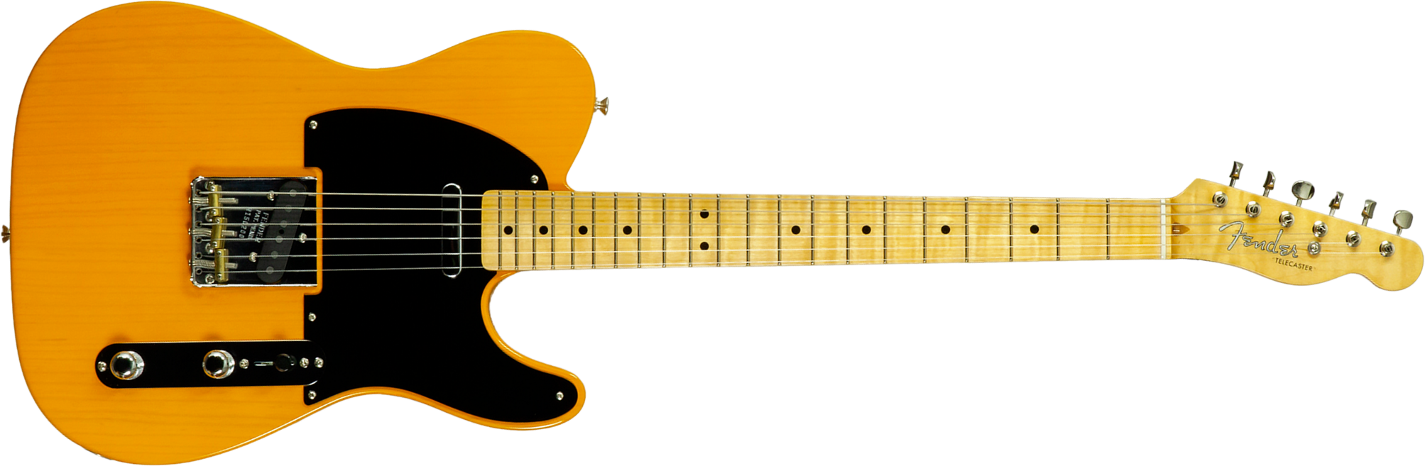 Fender Custom Shop Tele 1952 2s Ht Mn #r150200 - Nos Butterscotch Blonde - Televorm elektrische gitaar - Main picture