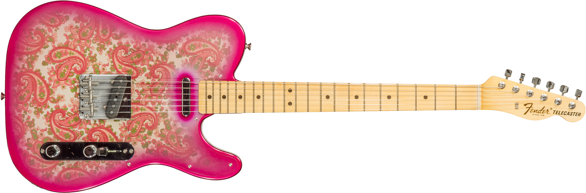 Fender Custom Shop Tele Vintage Custom 1968 2s Ht Mn #r126998 - Nos Pink Paisley - Televorm elektrische gitaar - Main picture