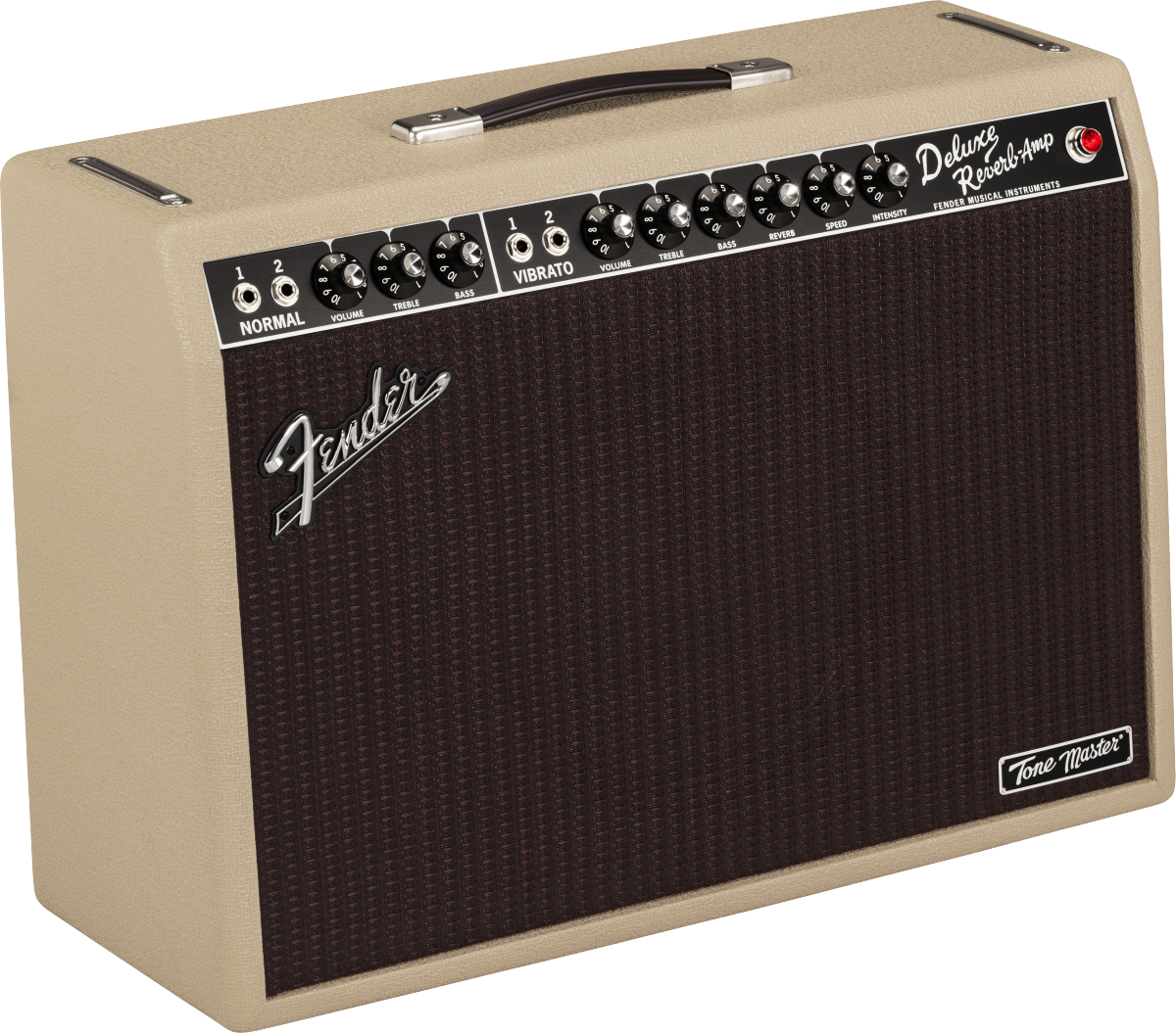 Fender Deluxe Reverb Tone Master 100w 1x12 Blonde - Combo voor elektrische gitaar - Main picture