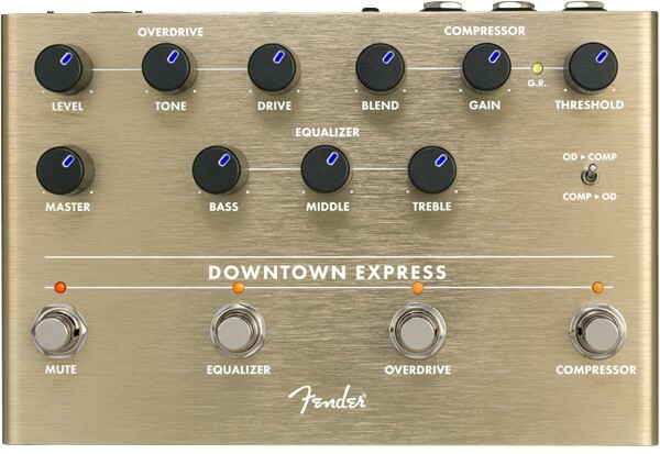 Fender Downtown Express Bass Multi Effect - Overdrive/distortion/fuzz effectpedaal - Main picture