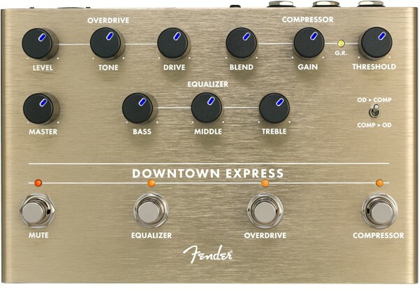 Fender Downtown Express Bass Multi Effect - Overdrive/distortion/fuzz effectpedaal - Main picture