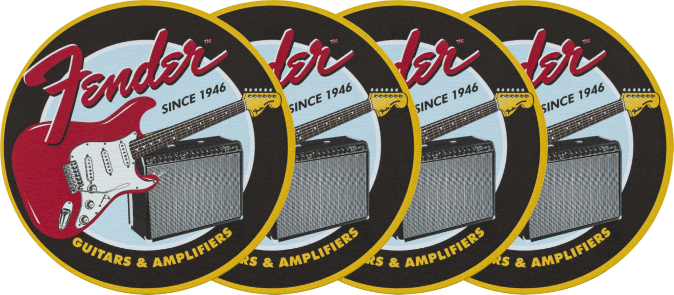 Fender Fender 1946 Guitars & Amps Coaster Set - Bier - Main picture