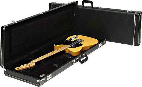 Fender Fender Guitar Case St/t Black Std - Elektrische gitaarkoffer - Main picture
