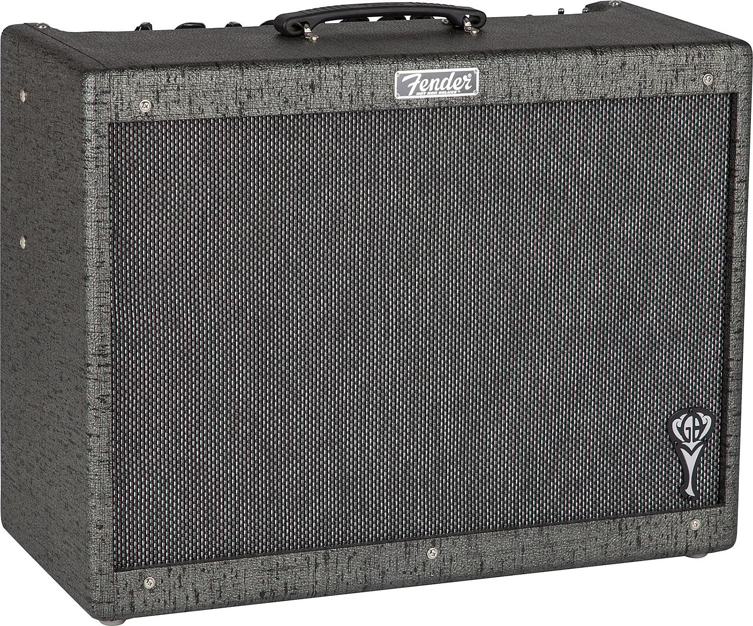 Fender Hot Rod Deluxe Gb George Benson 2012 40w 1x12 Gray Black - Combo voor elektrische gitaar - Main picture