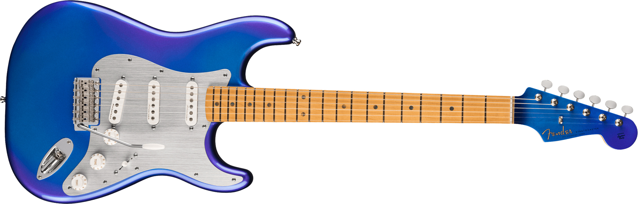 Fender H.e.r. Strat Ltd Signature Mex 3s Trem Mn - Blue Marlin - Elektrische gitaar in Str-vorm - Main picture