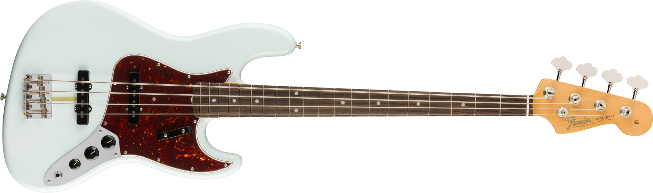 Fender Jazz Bass '60s American Original Usa Rw - Sonic Blue - Solid body elektrische bas - Main picture