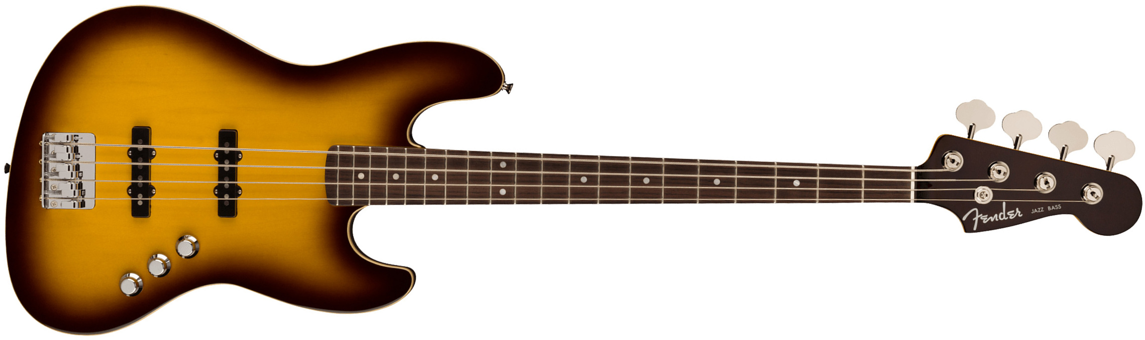 Fender Jazz Bass Aerodyne Special Jap Rw - Chocolate Burst - Solid body elektrische bas - Main picture