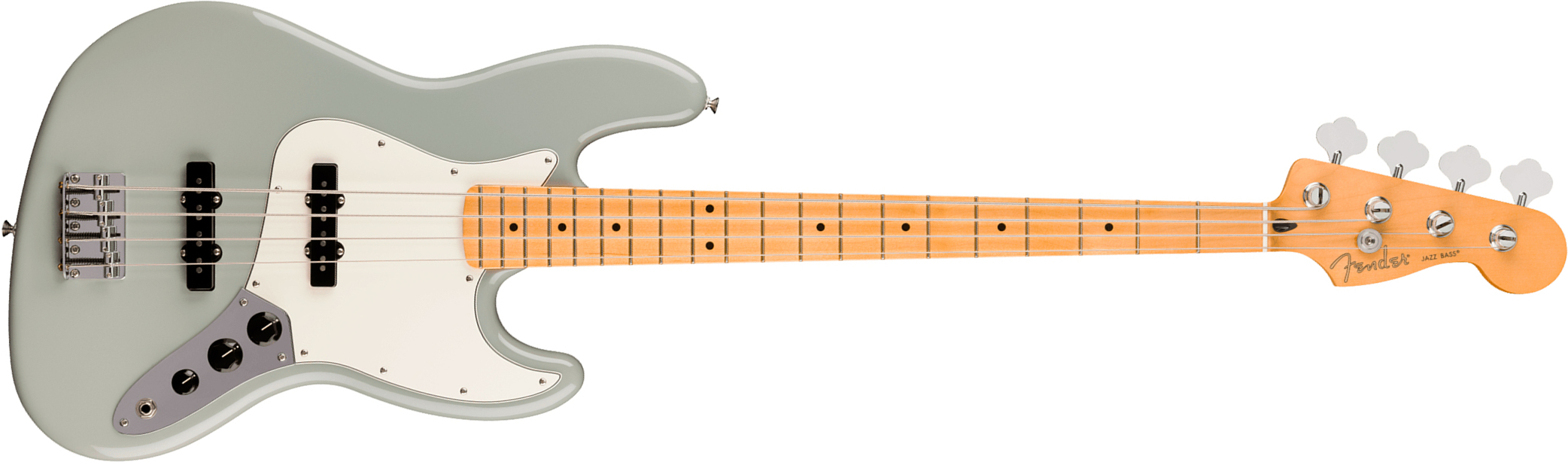 Fender Jazz Bass Player Ii Mex Mn - Cactus Gray - Solid body elektrische bas - Main picture