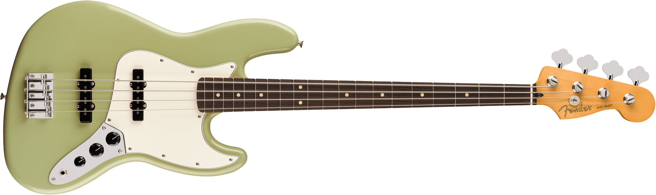 Fender Jazz Bass Player Ii Mex Rw - Birch Green - Solid body elektrische bas - Main picture