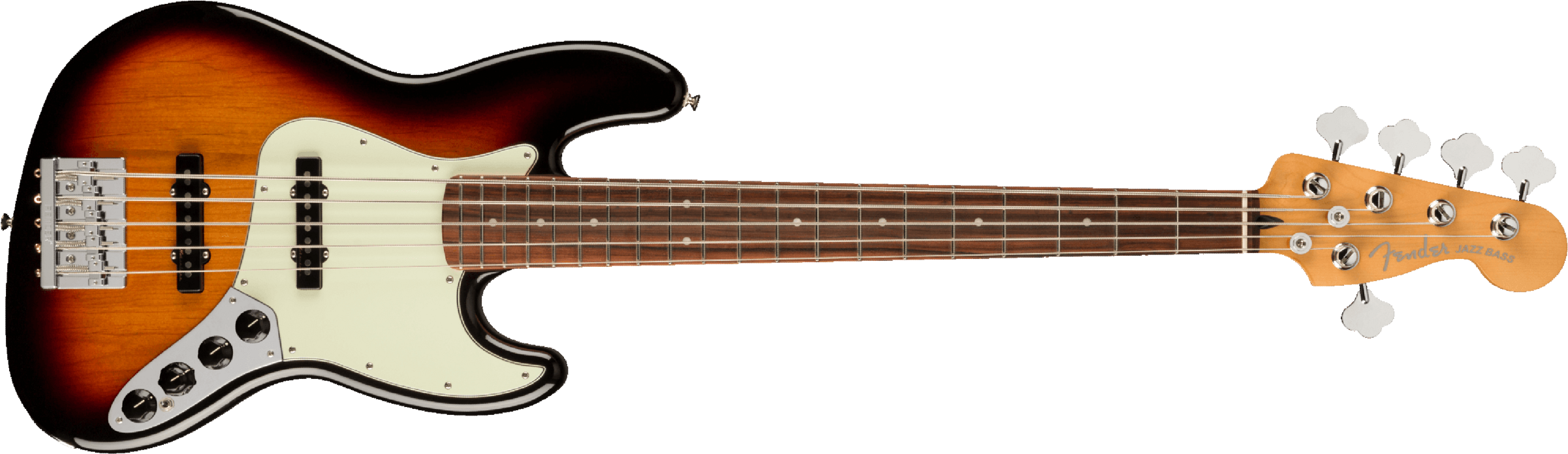 Fender Jazz Bass Player Plus V Mex 5c Active Pf - 3-color Sunburst - Solid body elektrische bas - Main picture