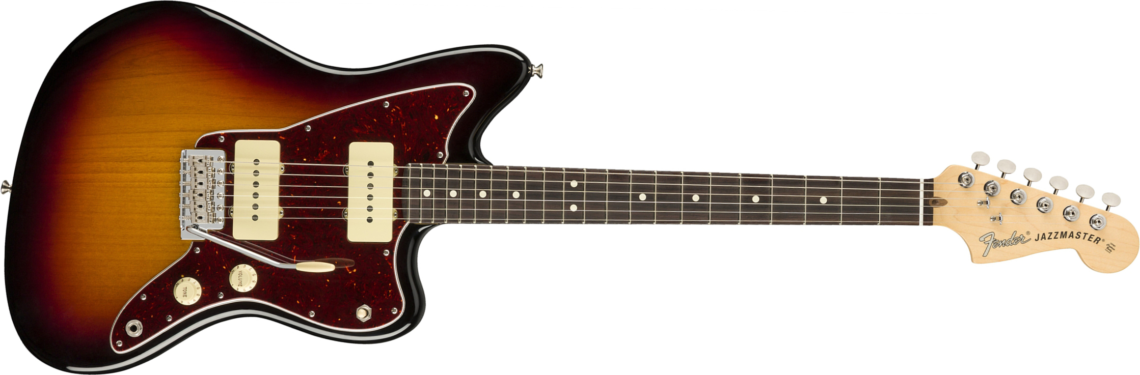 Fender Jazzmaster American Performer Usa Ss Rw - 3-color Sunburst - Guitarra eléctrica de doble corte. - Main picture