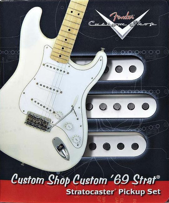 Fender Jeu Strat Custom Shop Custom 69 White 3 Pieces - - Elektrische gitaar pickup - Main picture