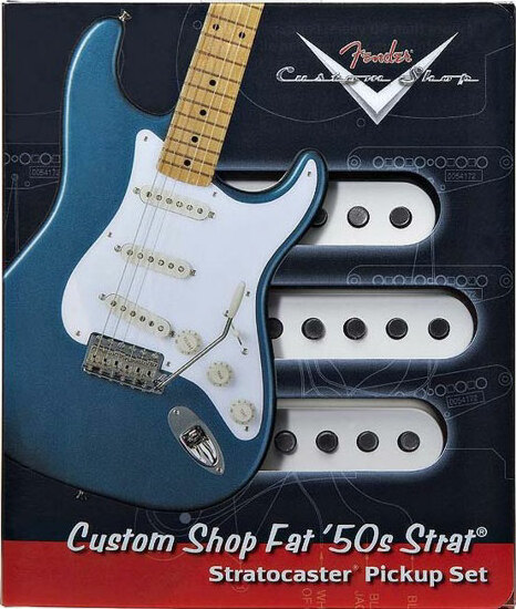 Fender Jeu Strat Custom Shop Fat 50 White 3 Pieces - - Elektrische gitaar pickup - Main picture