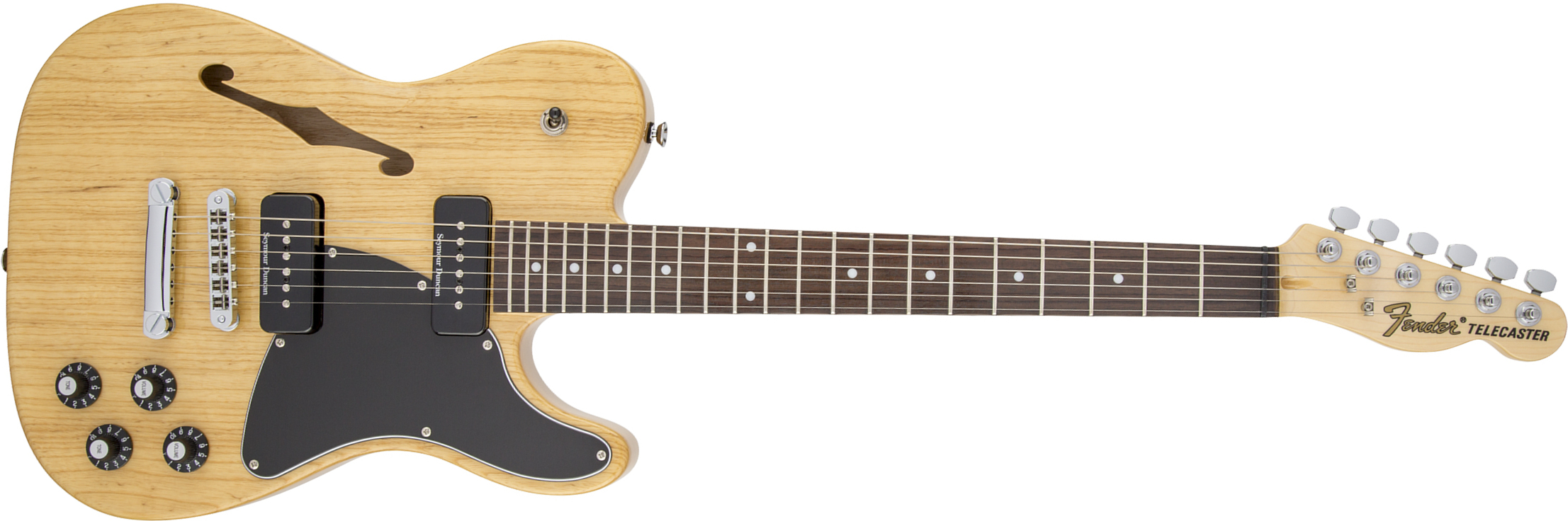 Fender Jim Adkins Tele Ja-90 Mex Signature 2p90 Lau - Natural - Televorm elektrische gitaar - Main picture