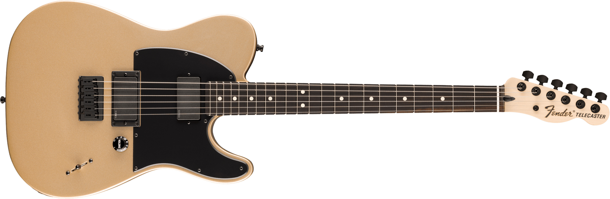 Fender Jim Root Tele Mex Ltd Signature 2h Ht Eb - Shoreline Gold - Kenmerkende elektrische gitaar - Main picture