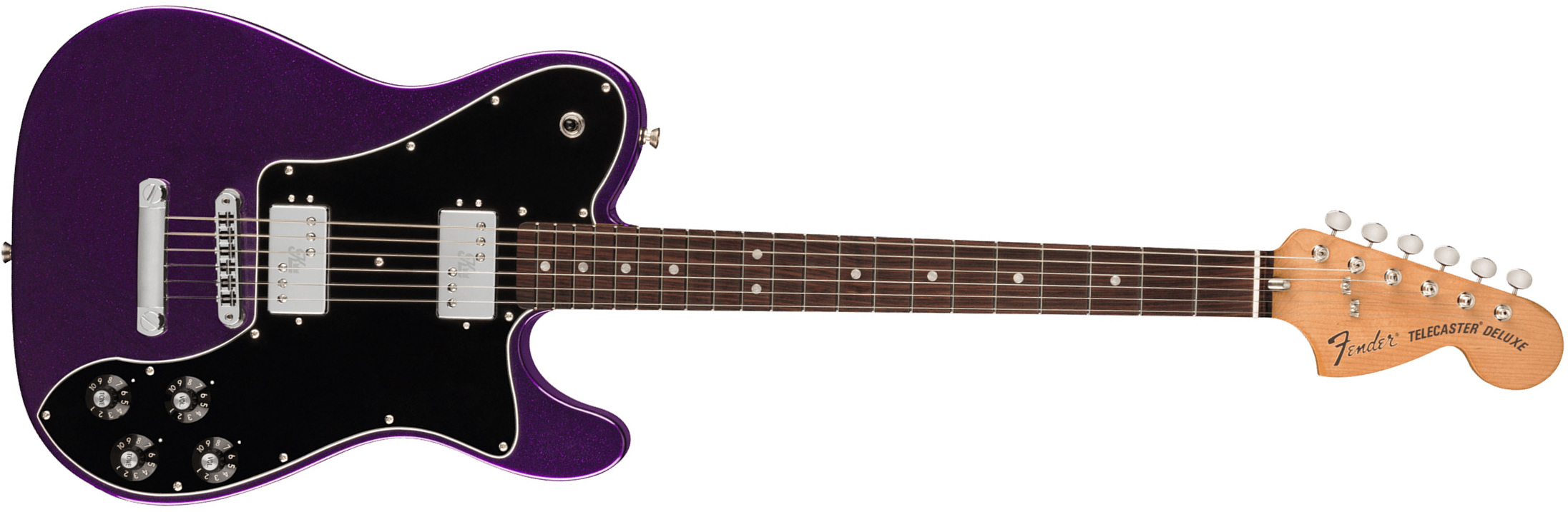 Fender Kingfish Tele Deluxe Usa Signature Hh Ht Rw - Mississippi Night - Televorm elektrische gitaar - Main picture