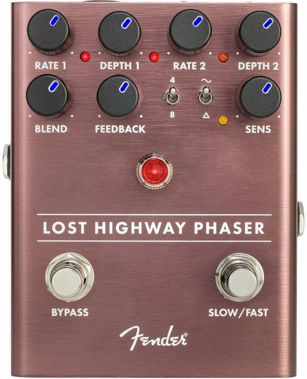 Fender Lost Highway Phaser - Modulation/chorus/flanger/phaser en tremolo effect pedaal - Main picture