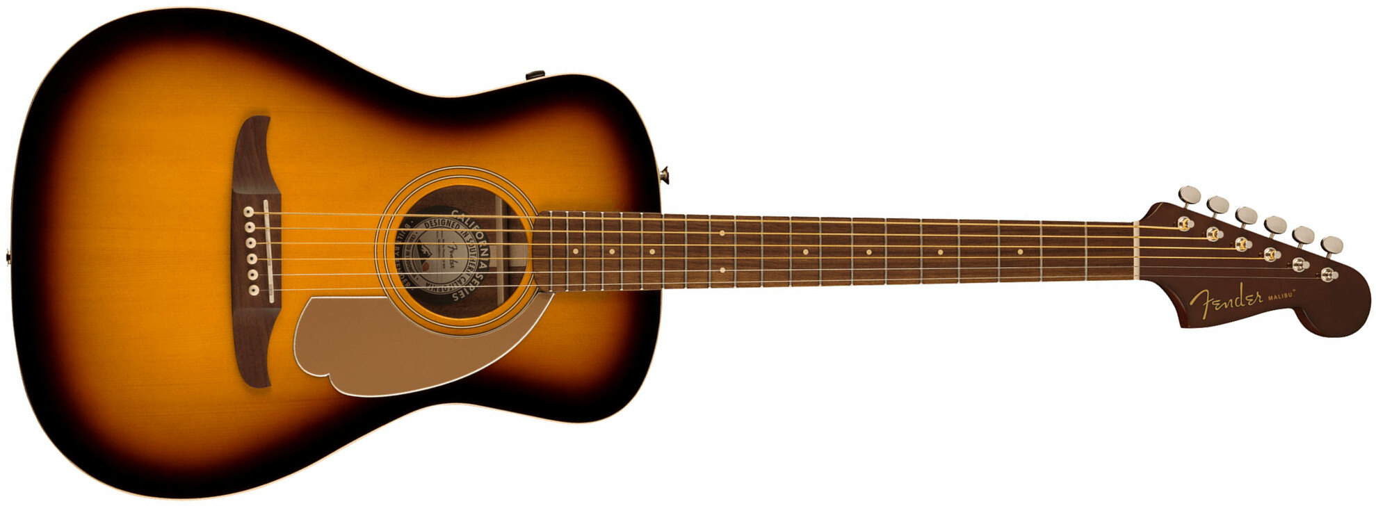 Fender Malibu Player 2023 Parlor Epicea Sapele Wal - Sunburst - Westerngitaar & electro - Main picture