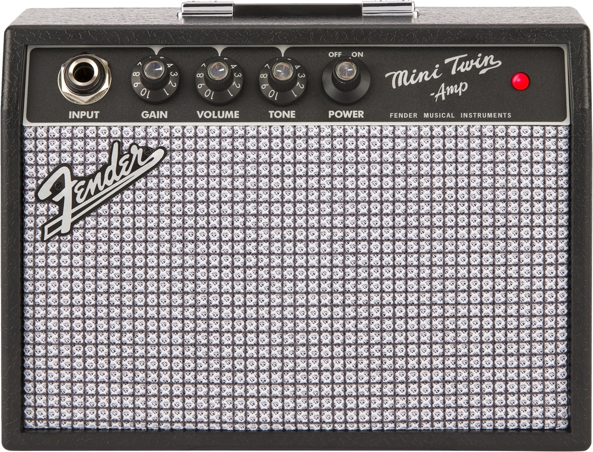 Fender Mini '65 Twin Amp 1w 2x3 - Elektrische gitaar mini versterker - Main picture