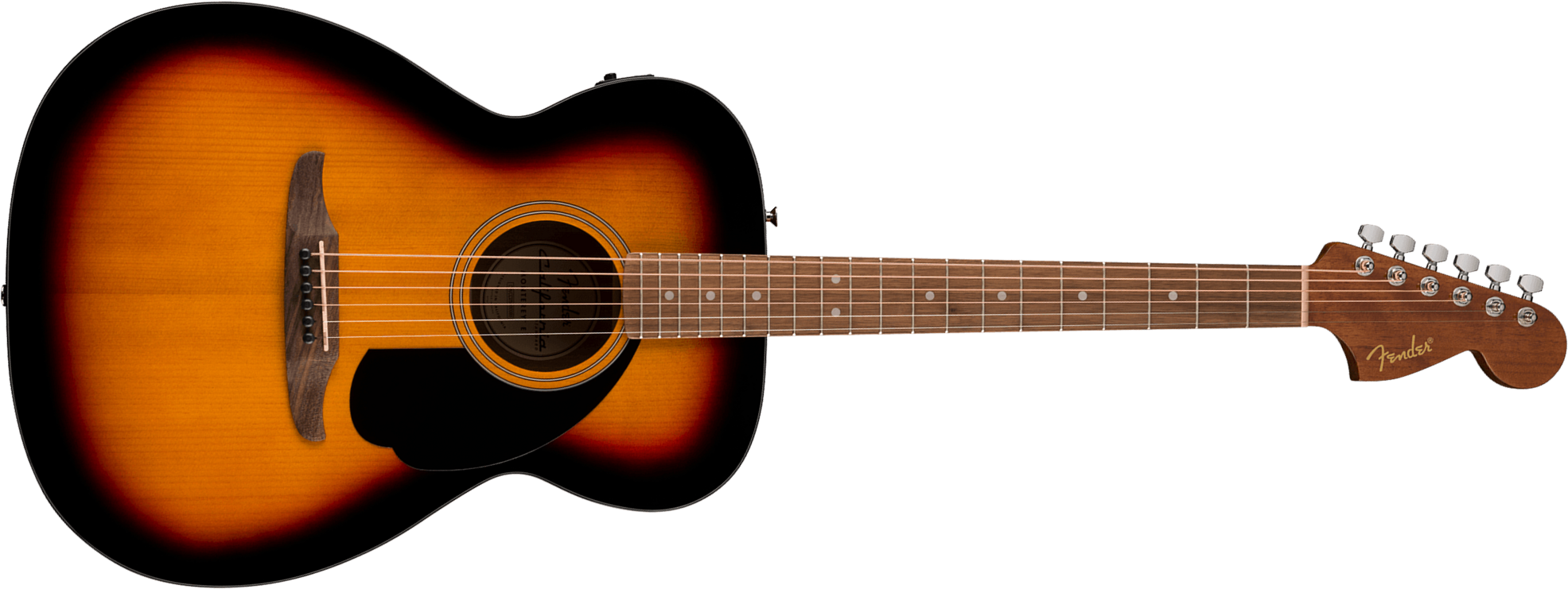 Fender Monterey E California Standard Om Epicea Sapele Wal - 3-color Sunburst - Folk gitaar - Main picture