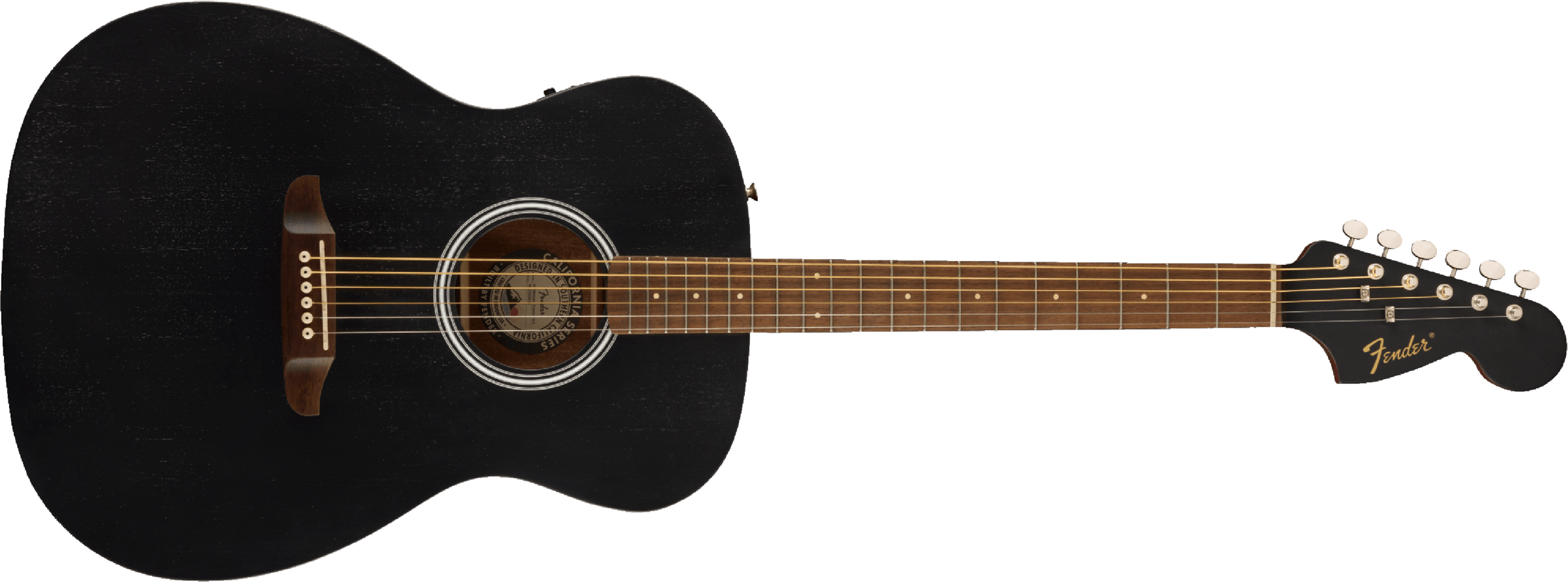 Fender Monterey Standard Sapelle Wal - Black Top - Westerngitaar & electro - Main picture