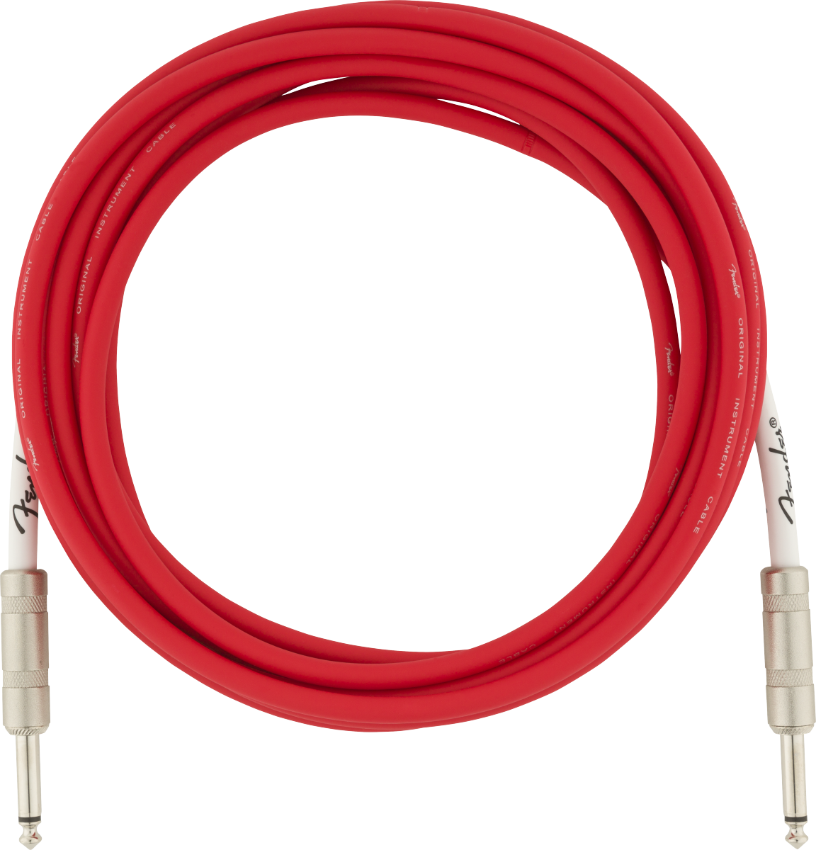 Fender Original Instrument Cable Droit/droit 15ft 4.6m Fiesta Red - Kabel - Main picture