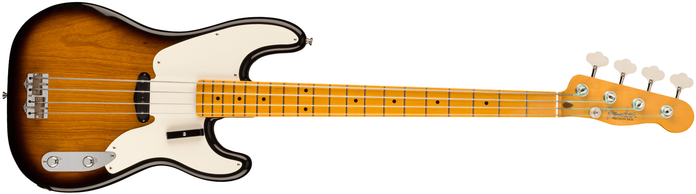 Fender Precision Bass 1954 American Vintage Ii Usa Mn - 2-color Sunburst - Solid body elektrische bas - Main picture