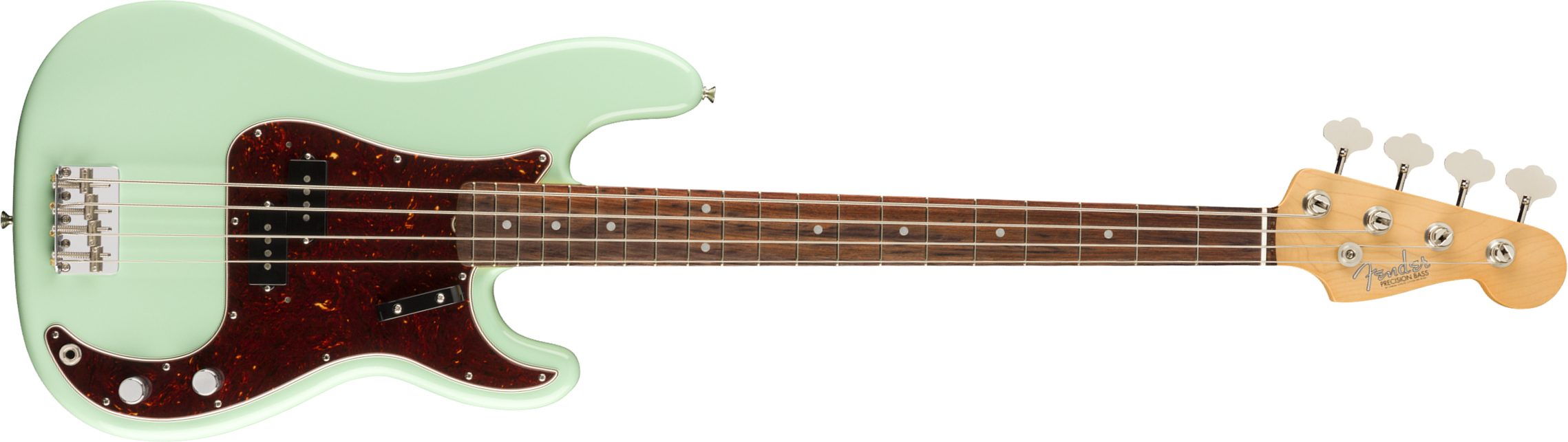 Fender Precision Bass '60s American Original Usa Rw - Surf Green - Solid body elektrische bas - Main picture
